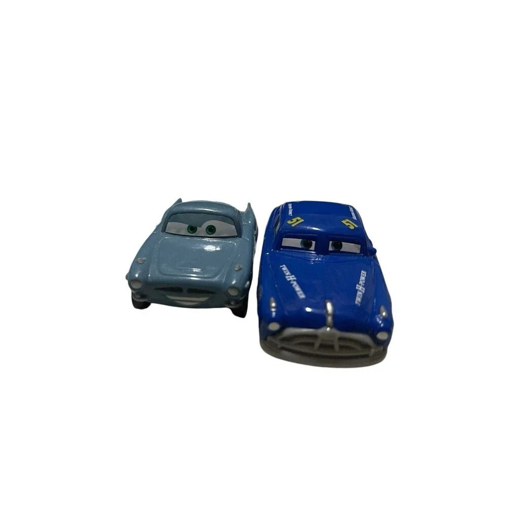Disney Pixar Cars No.51 Fabulous Hudson Hornet & Fin McMissile Diecast Model